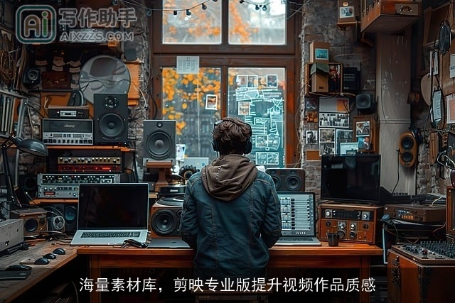 海量素材库，剪映专业版提升视频作品质感