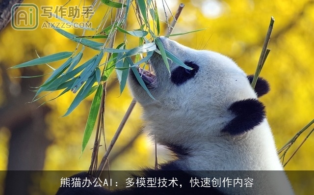 熊猫办公AI：多模型技术，快速创作内容