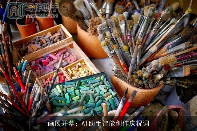 画展开幕：AI助手智能创作庆祝词