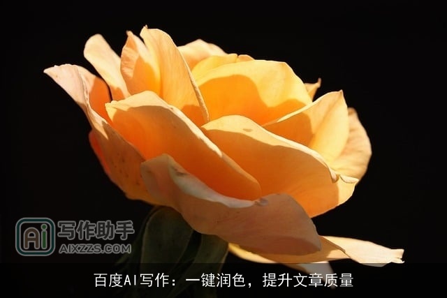 百度AI写作：一键润色，提升文章质量