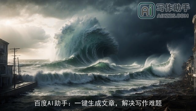 百度AI助手：一键生成文章，解决写作难题