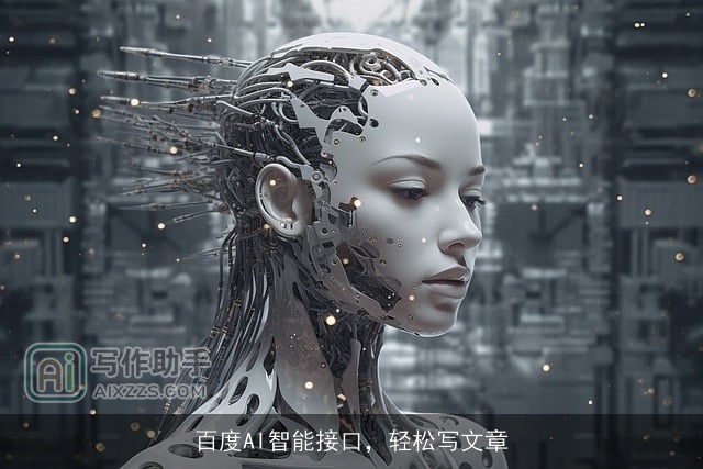 百度AI智能接口，轻松写文章