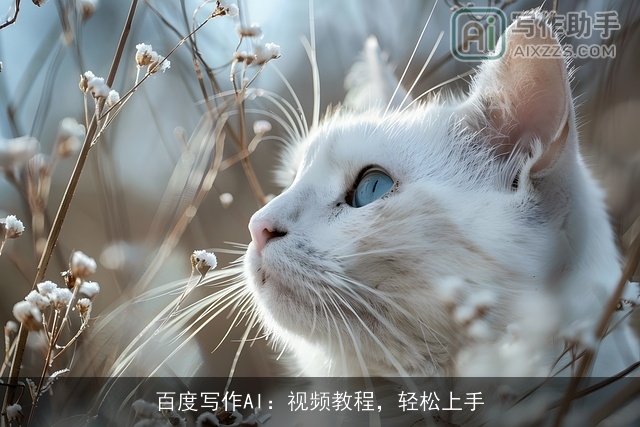 百度写作AI：视频教程，轻松上手