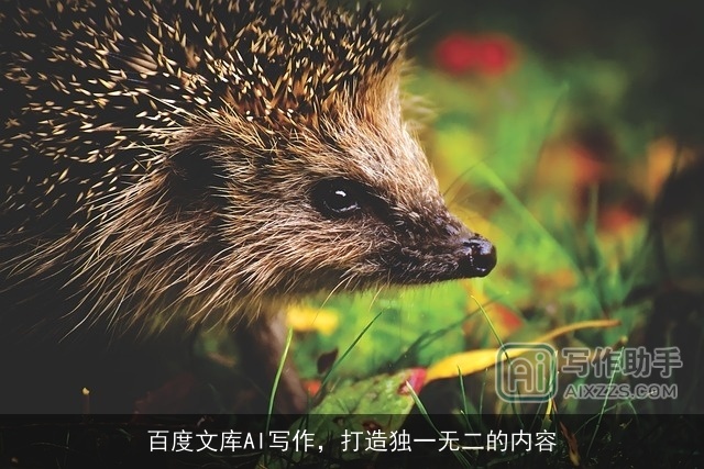 百度文库AI写作，打造独一无二的内容