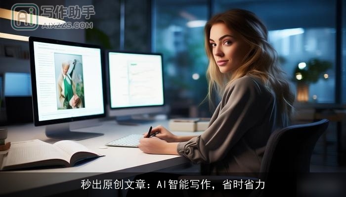 秒出原创文章：AI智能写作，省时省力
