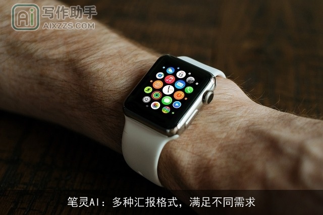 笔灵AI：多种汇报格式，满足不同需求