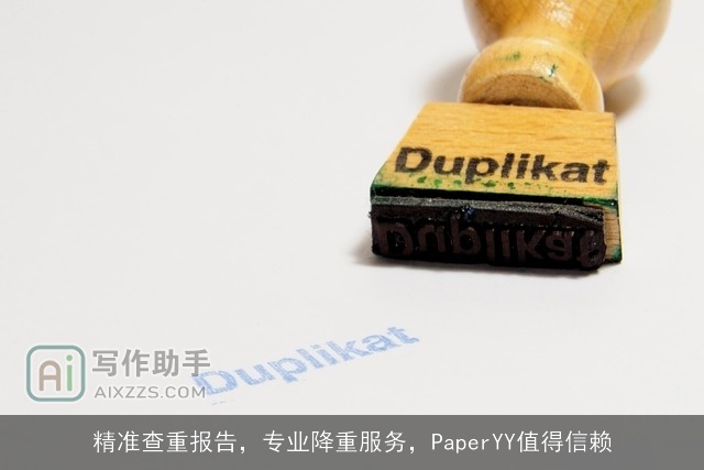 精准查重报告，专业降重服务，PaperYY值得信赖