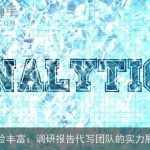 经验丰富：调研报告代写团队的实力展示