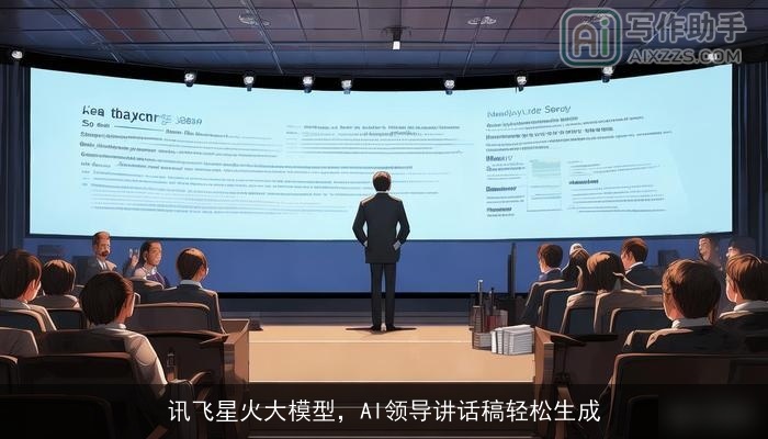 讯飞星火大模型，AI领导讲话稿轻松生成