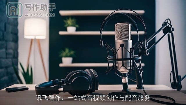 讯飞智作：一站式音视频创作与配音服务