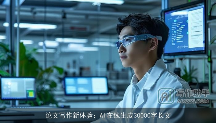 论文写作新体验：AI在线生成30000字长文