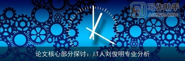 论文核心部分探讨：IT人刘俊明专业分析