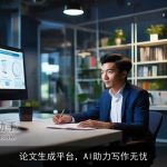 论文生成平台，AI助力写作无忧