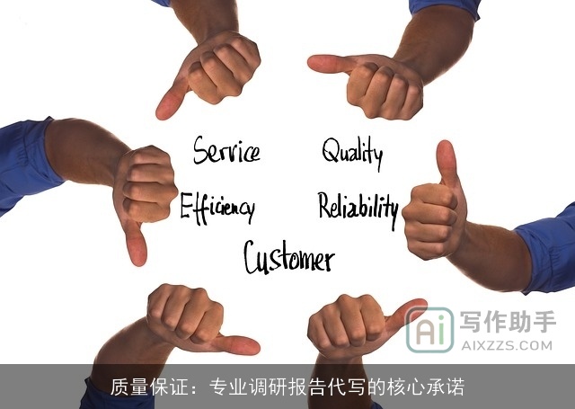 质量保证：专业调研报告代写的核心承诺