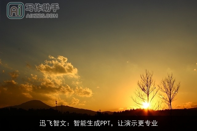 迅飞智文：智能生成PPT，让演示更专业