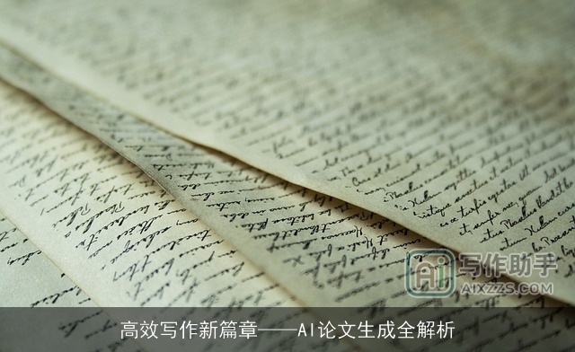 高效写作新篇章——AI论文生成全解析