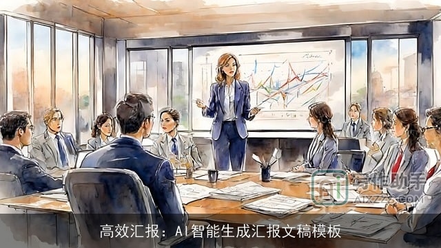 高效汇报：AI智能生成汇报文稿模板