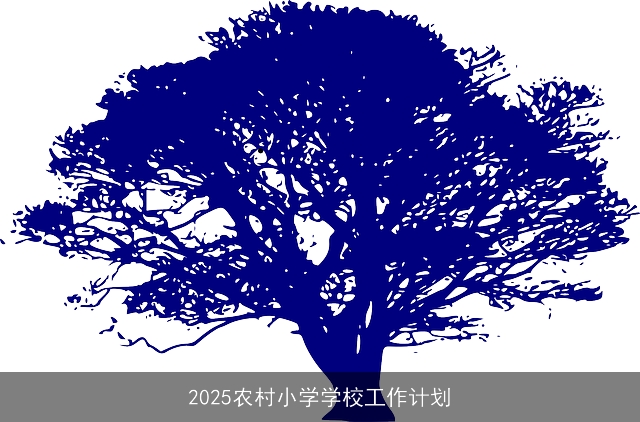 2025农村小学学校工作计划