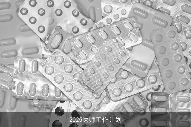 2025医师工作计划