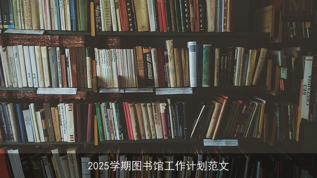 2025学期图书馆工作计划范文