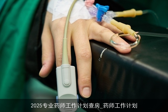 2025专业药师工作计划查房_药师工作计划