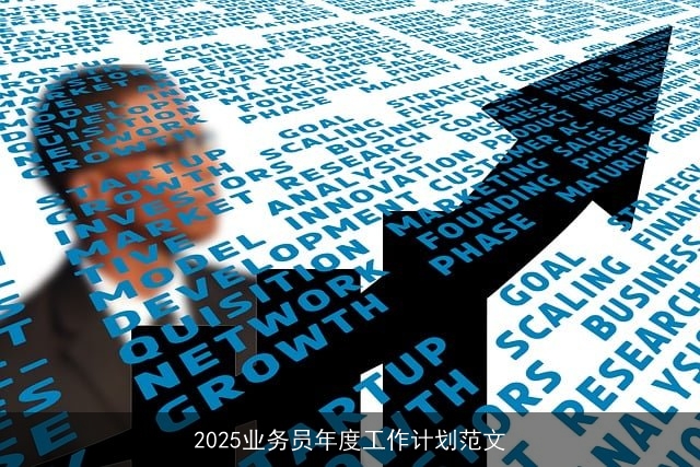 2025业务员年度工作计划范文