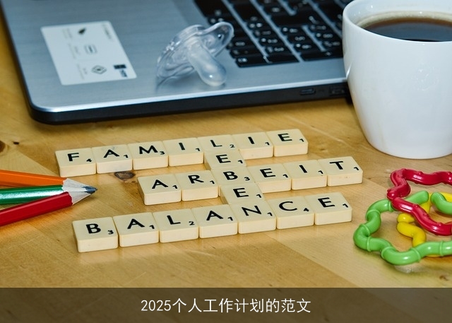 2025个人工作计划的范文