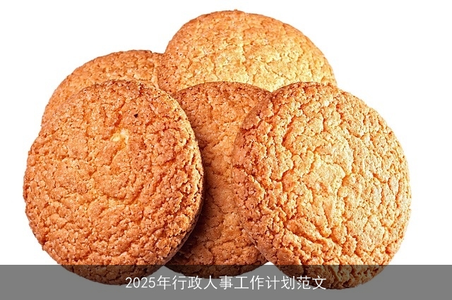 2025年行政人事工作计划范文