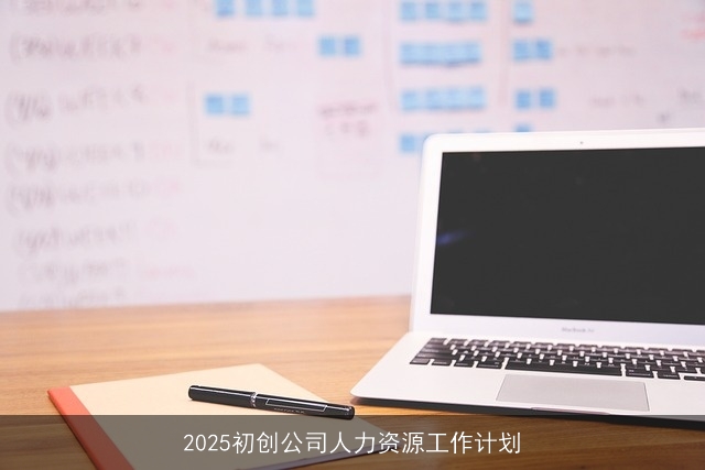 2025初创公司人力资源工作计划