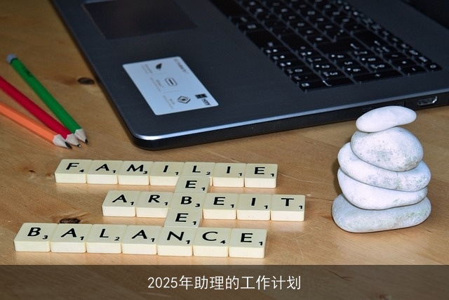 2025年助理的工作计划