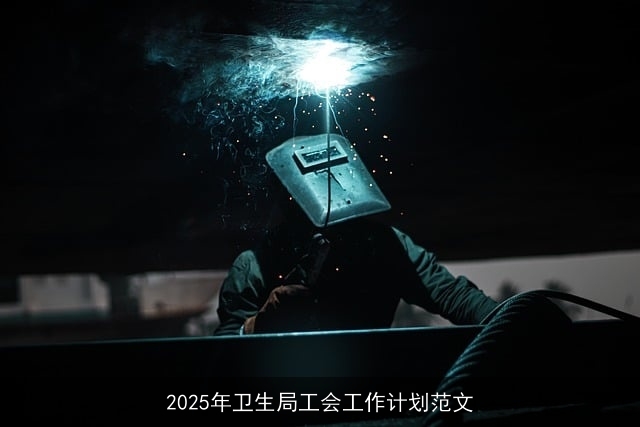 2025年卫生局工会工作计划范文