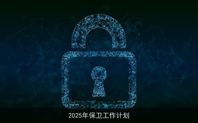 2025年保卫工作计划