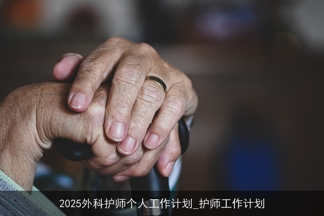 2025外科护师个人工作计划_护师工作计划