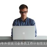 2025年外贸实习业务员成长指南：工作计划范文解析