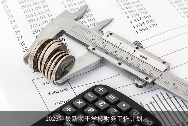 2025年最新关于学校财务工作计划