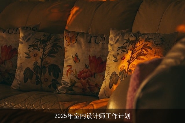 2025年室内设计师工作计划