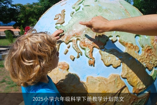 2025小学六年级科学下册教学计划范文