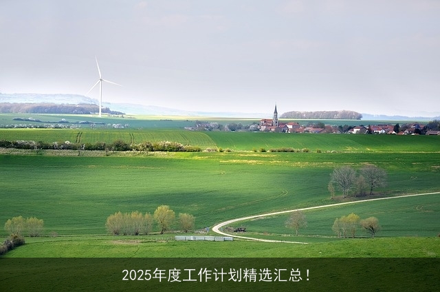 2025年度工作计划精选汇总！