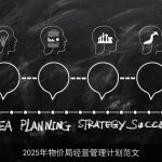 2025年物价局经营管理计划：确保物价稳定，推动高质量发展