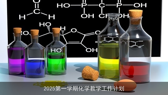 2025第一学期化学教学工作计划