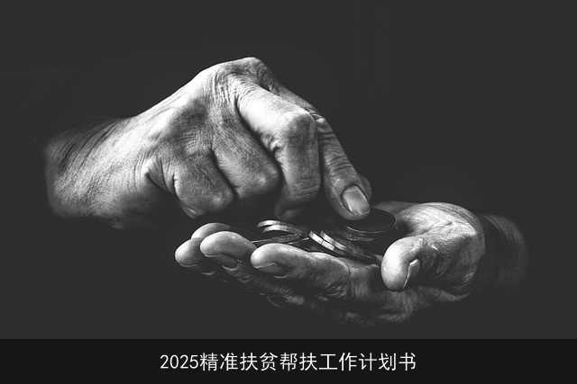 2025精准扶贫帮扶工作计划书
