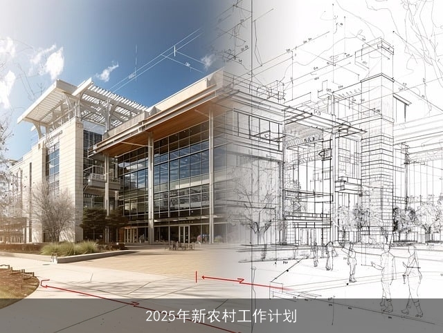 2025年新农村工作计划