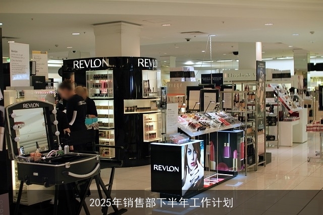 2025年销售部下半年工作计划