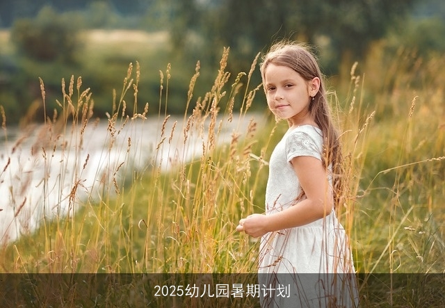 2025幼儿园暑期计划
