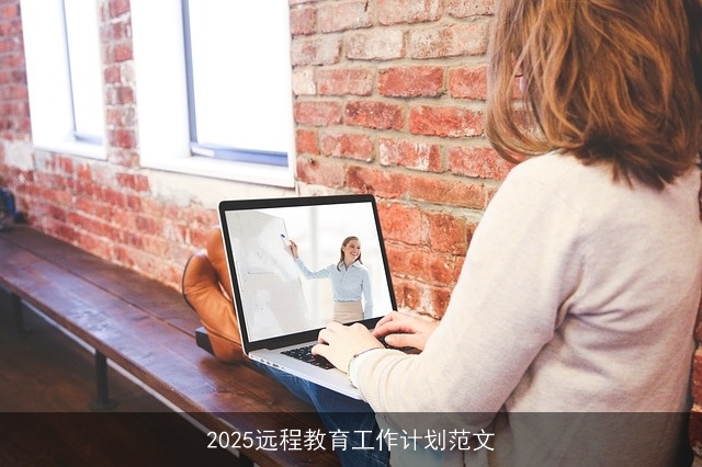 2025远程教育工作计划范文