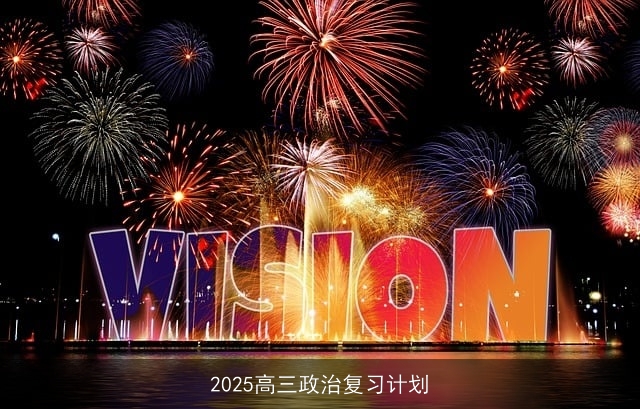 2025高三政治复习计划