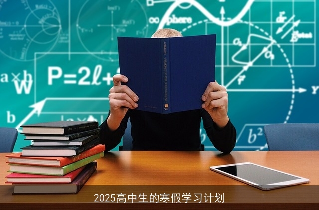 2025高中生的寒假学习计划
