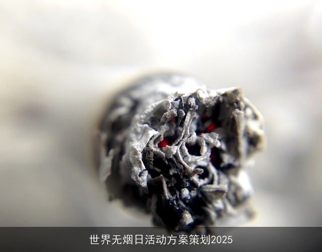 世界无烟日活动方案策划2025