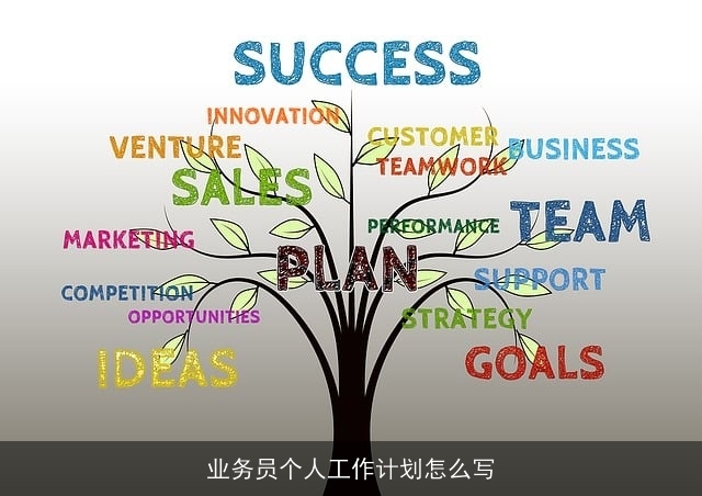业务员个人工作计划怎么写