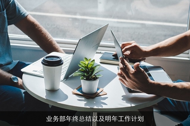 业务部年终总结以及明年工作计划